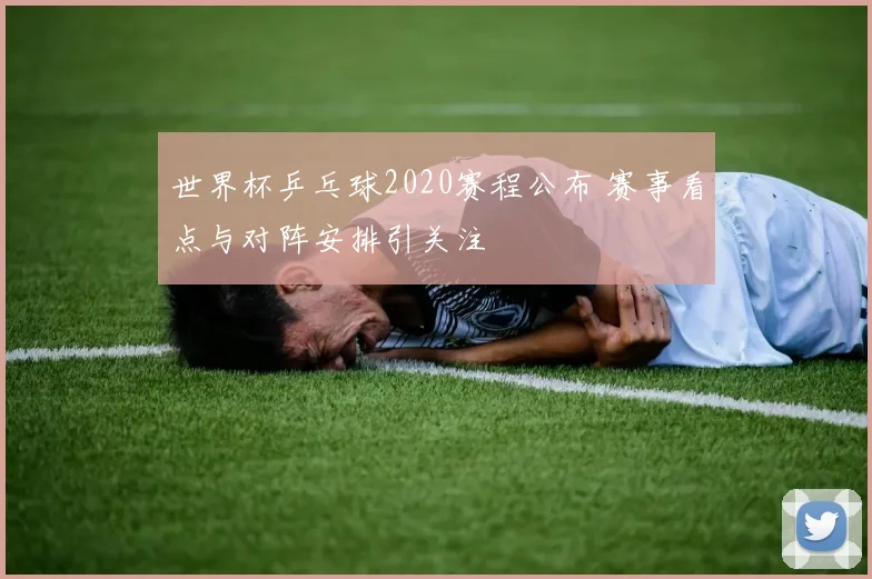 世界杯乒乓球2020赛程公布 赛事看点与对阵安排引关注